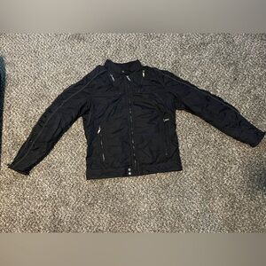 Diesel y2k vintage motorcycle jacket large black